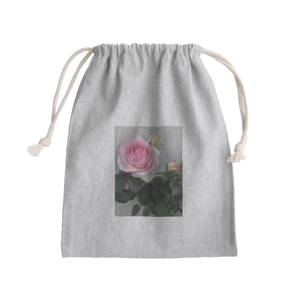 Glowの薔薇 Mini Drawstring Bag