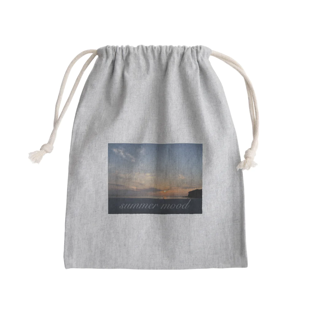 KRN_Fのsummer mood Mini Drawstring Bag