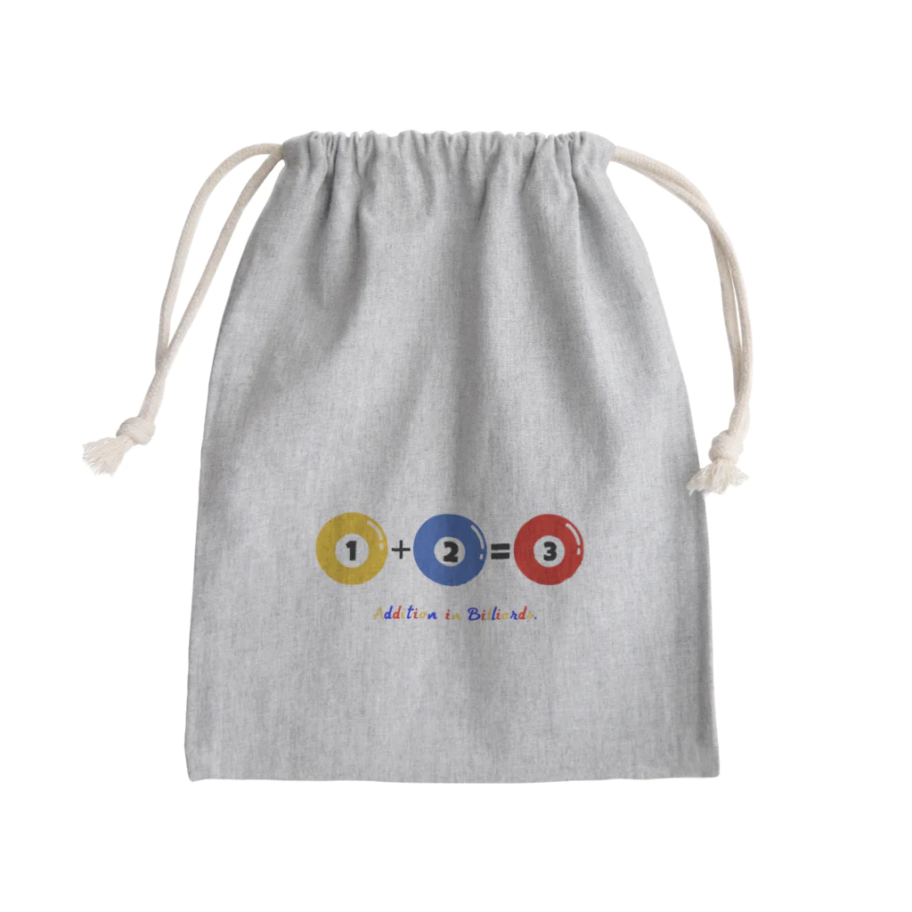 PaP➡︎Poco.a.PocoのAddition in Billiards Mini Drawstring Bag