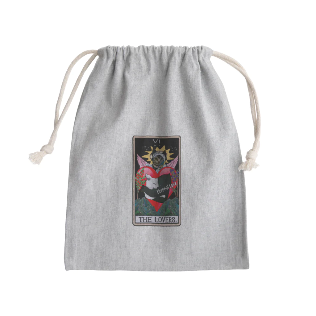 みにゃ次郎のタロットシリーズLOVERS Mini Drawstring Bag