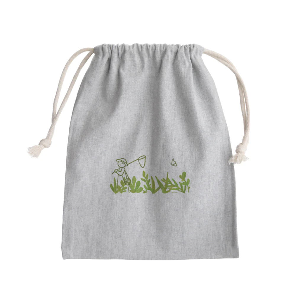 あかるいみらいけんきゅうじょのなつのじかん。 Mini Drawstring Bag