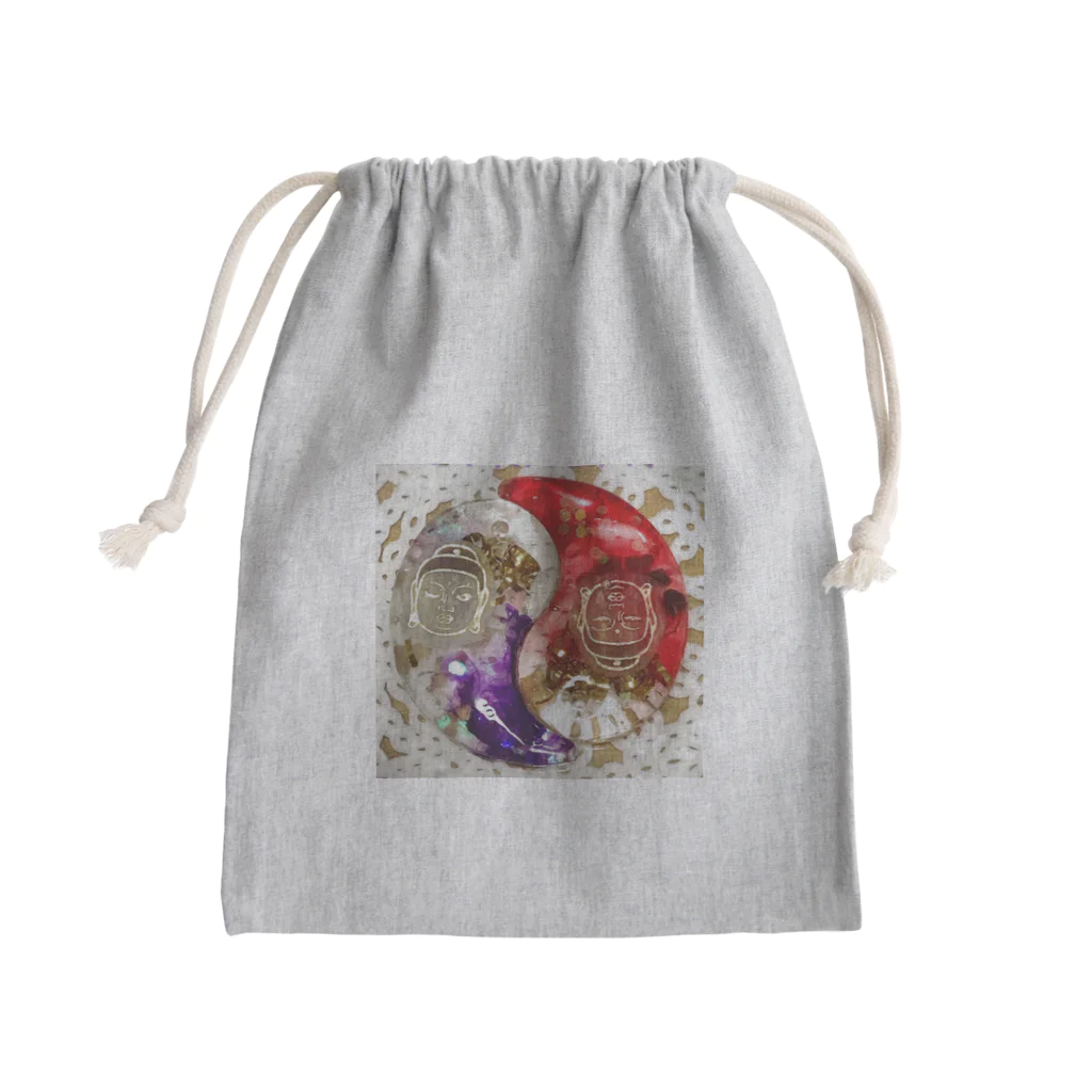 yummyの大仏オルゴナイト Mini Drawstring Bag