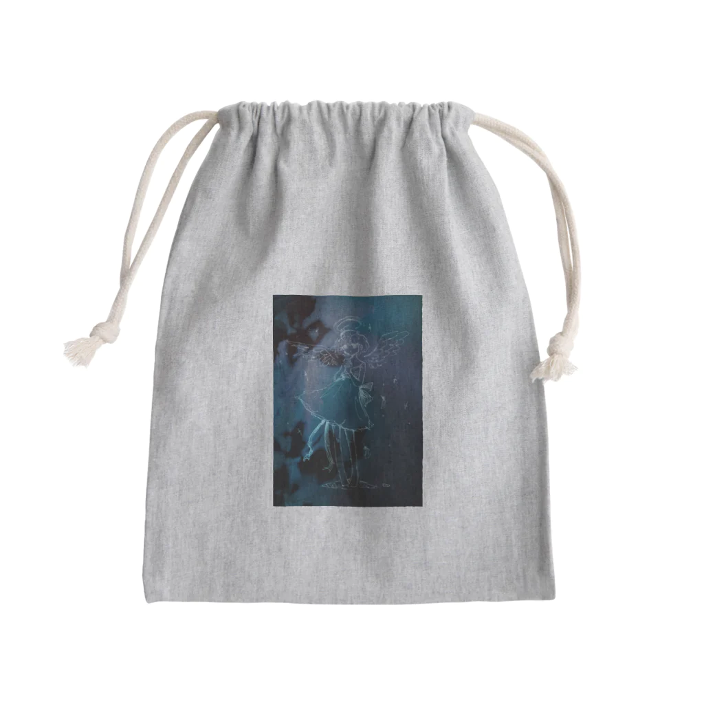 巳の天使(お祈り) Mini Drawstring Bag
