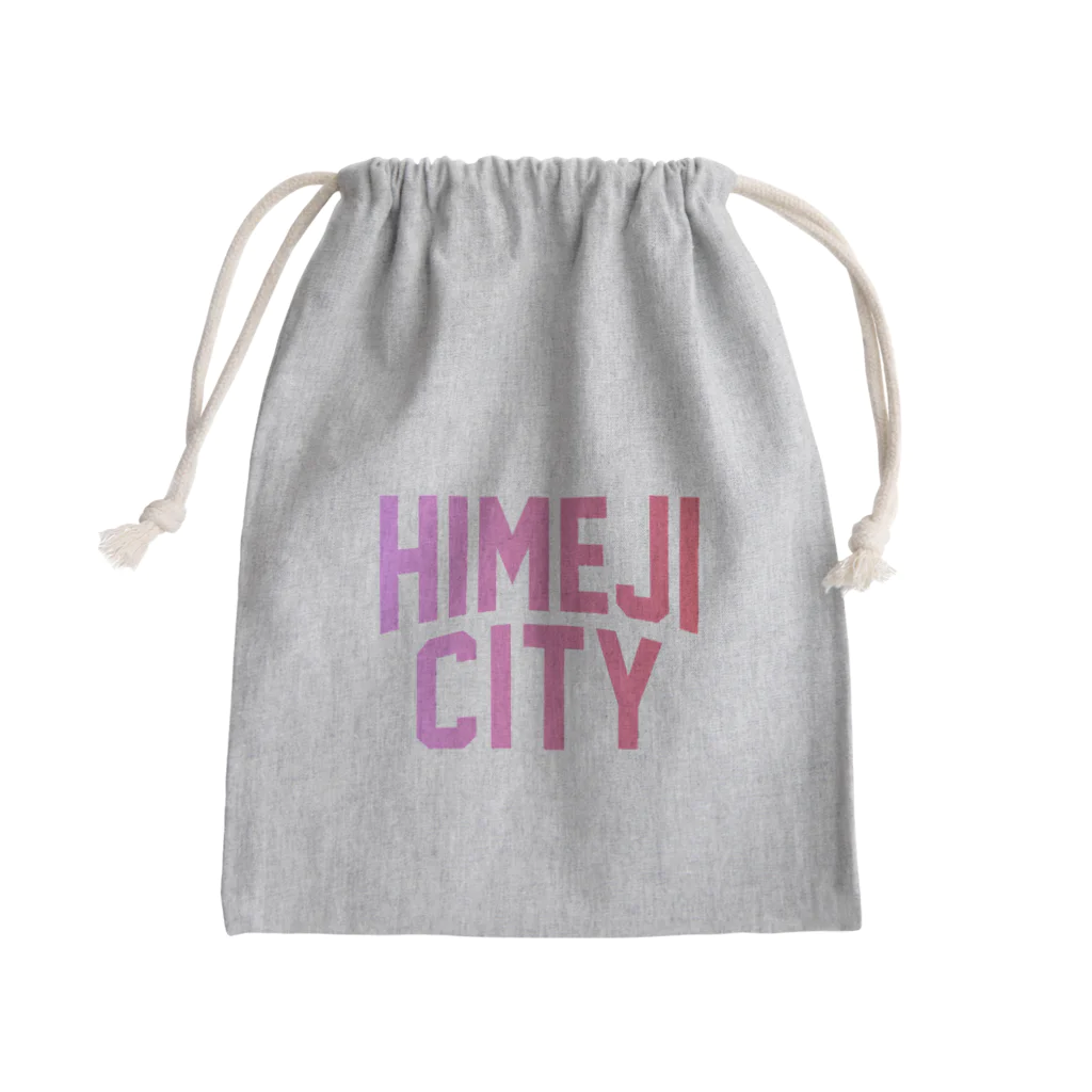 JIMOTOE Wear Local Japanの姫路市 HIMEJI CITY Mini Drawstring Bag