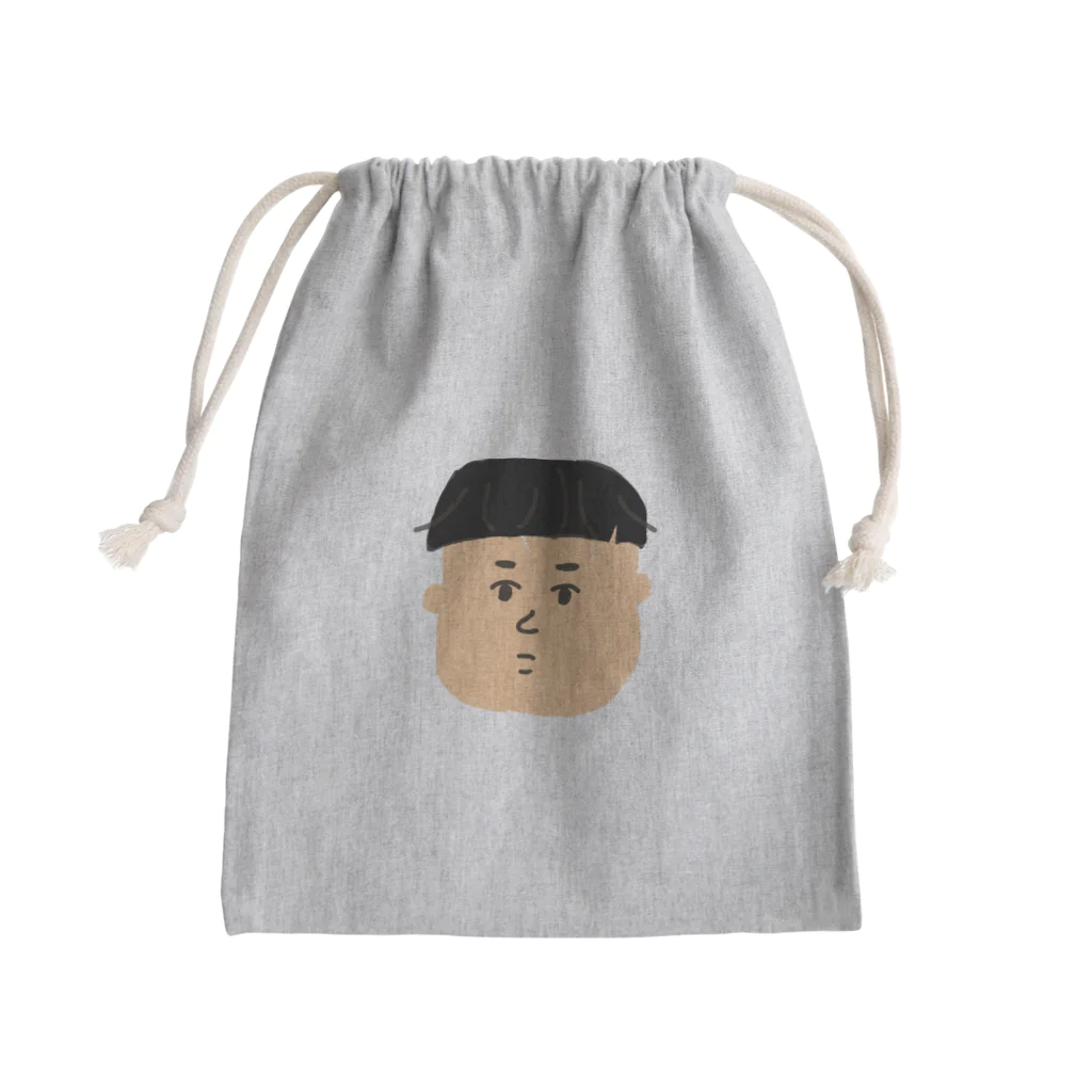 いらっしゃいのたけのうちくん Mini Drawstring Bag