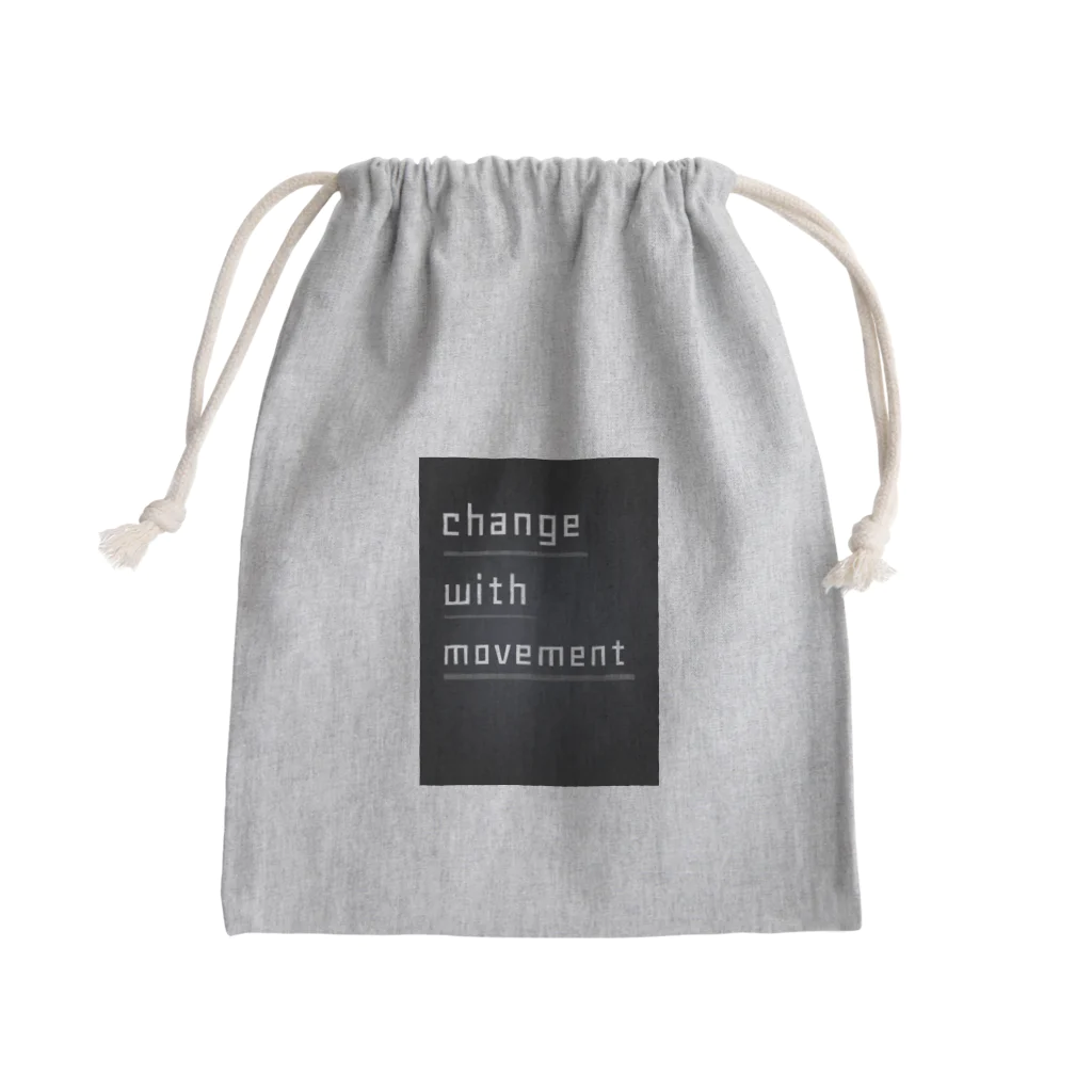 kiki.head spa salonのchange with movement ~動きと共に変化する~ Mini Drawstring Bag