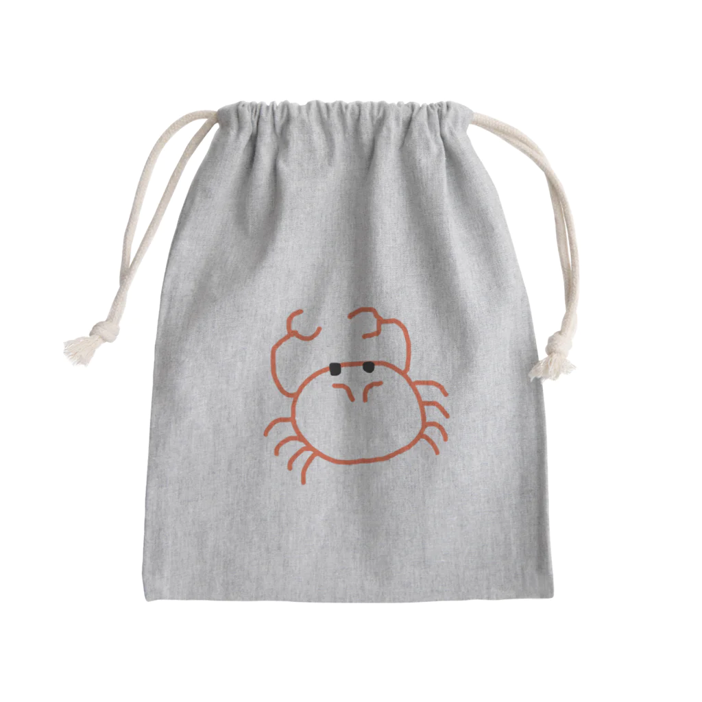 あぱのかに Mini Drawstring Bag