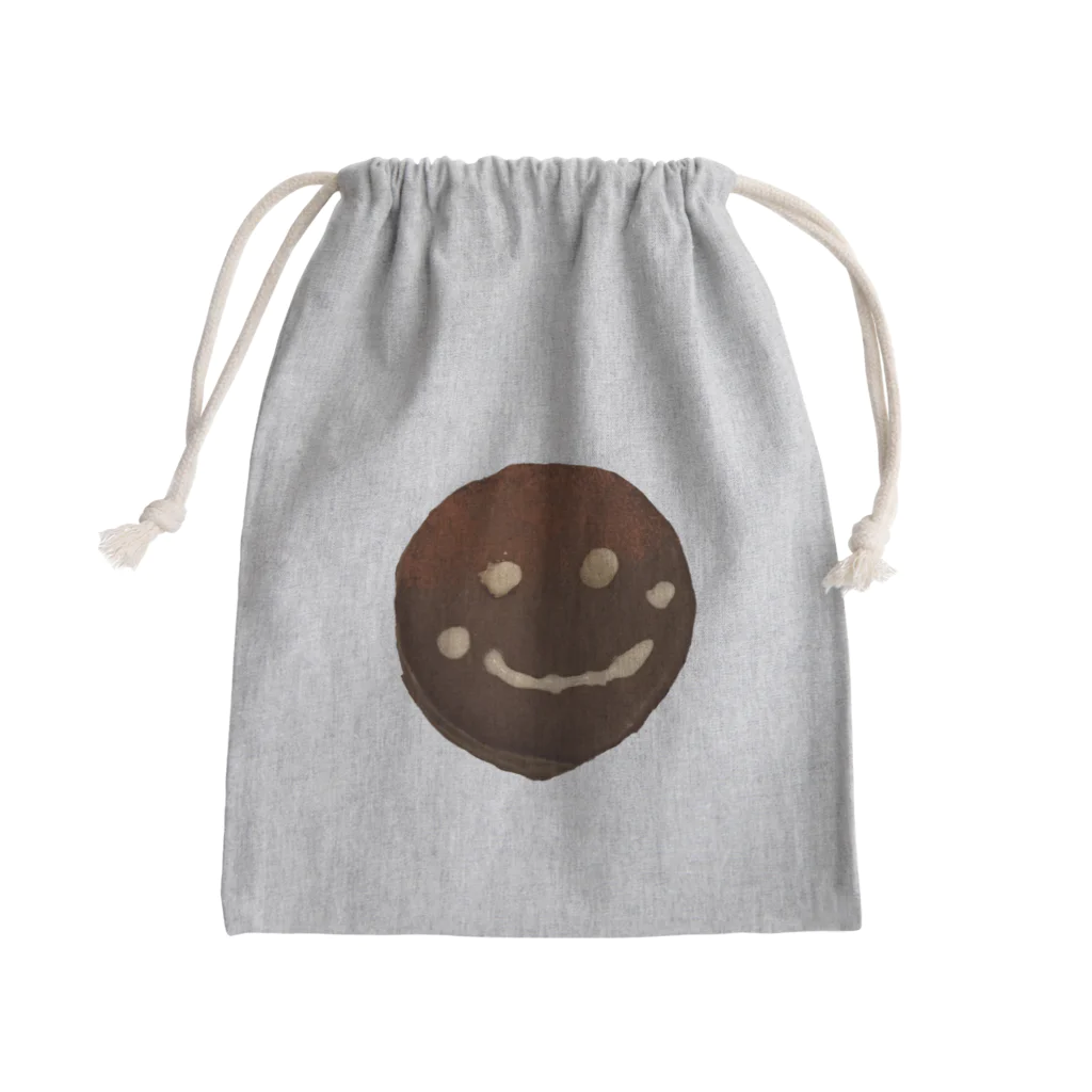 でおきしりぼ子の実験室のザッハトルテの微笑み Mini Drawstring Bag
