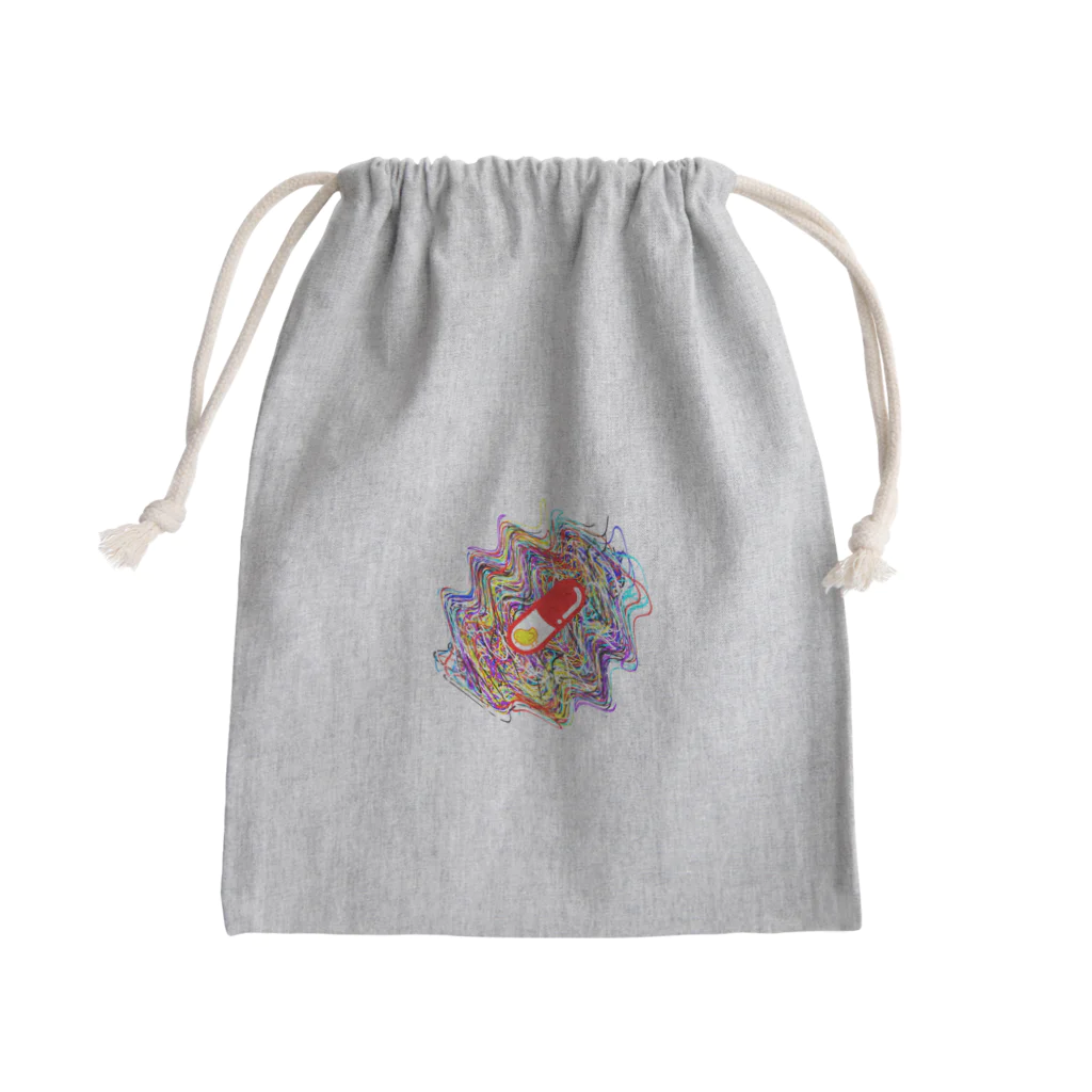 一四五🎌の🐤💊 Mini Drawstring Bag