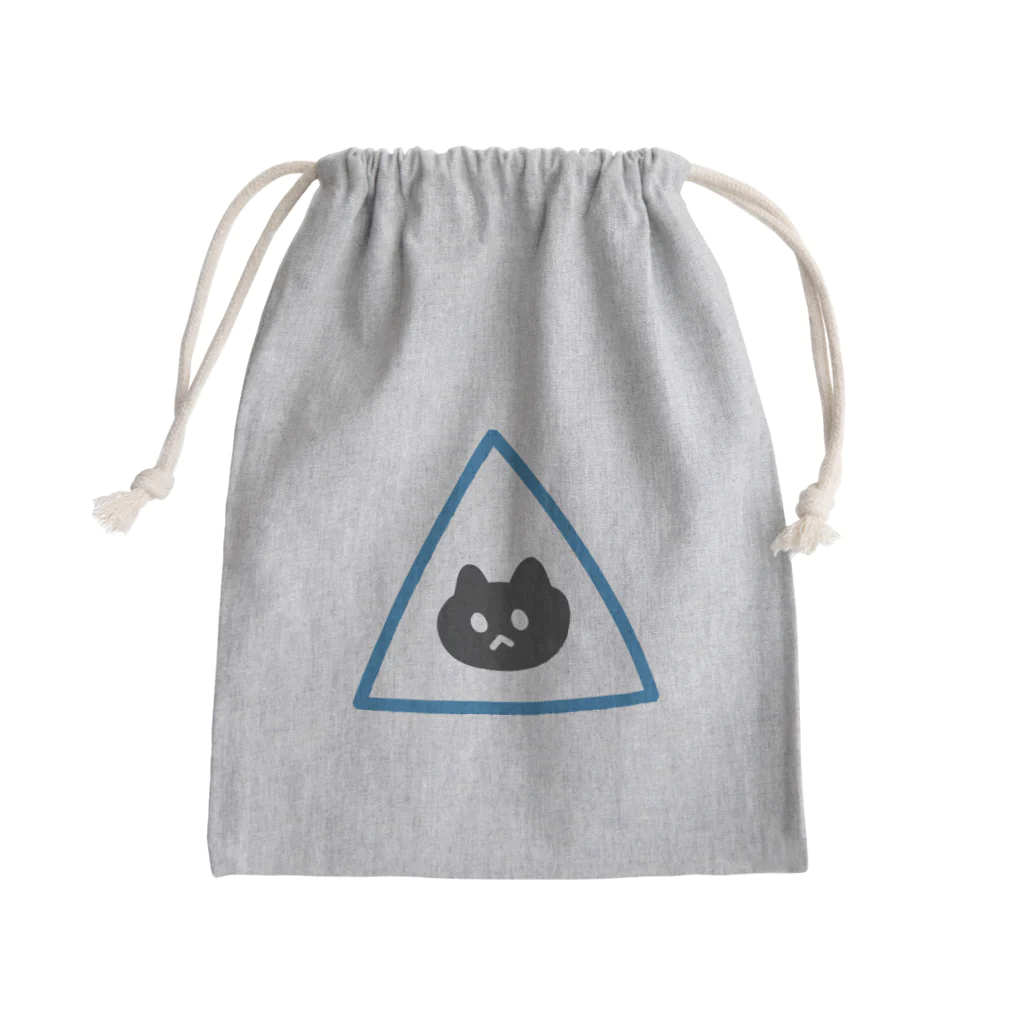 shoの△猫 Mini Drawstring Bag