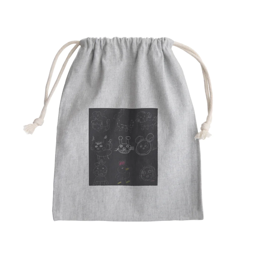 イトウ🍏のイラスト集 Mini Drawstring Bag