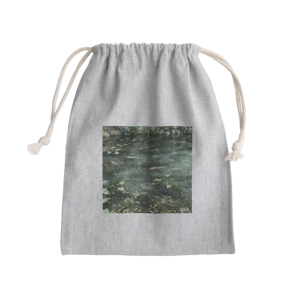 らな↔ぽめのモネの池 Mini Drawstring Bag