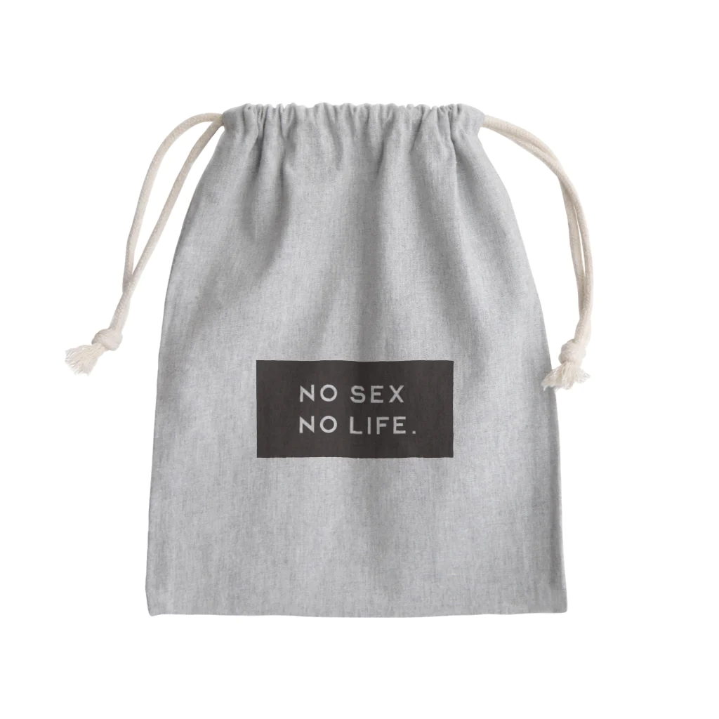 NO LIFE STOREのNO SEX NO LIFE. Mini Drawstring Bag
