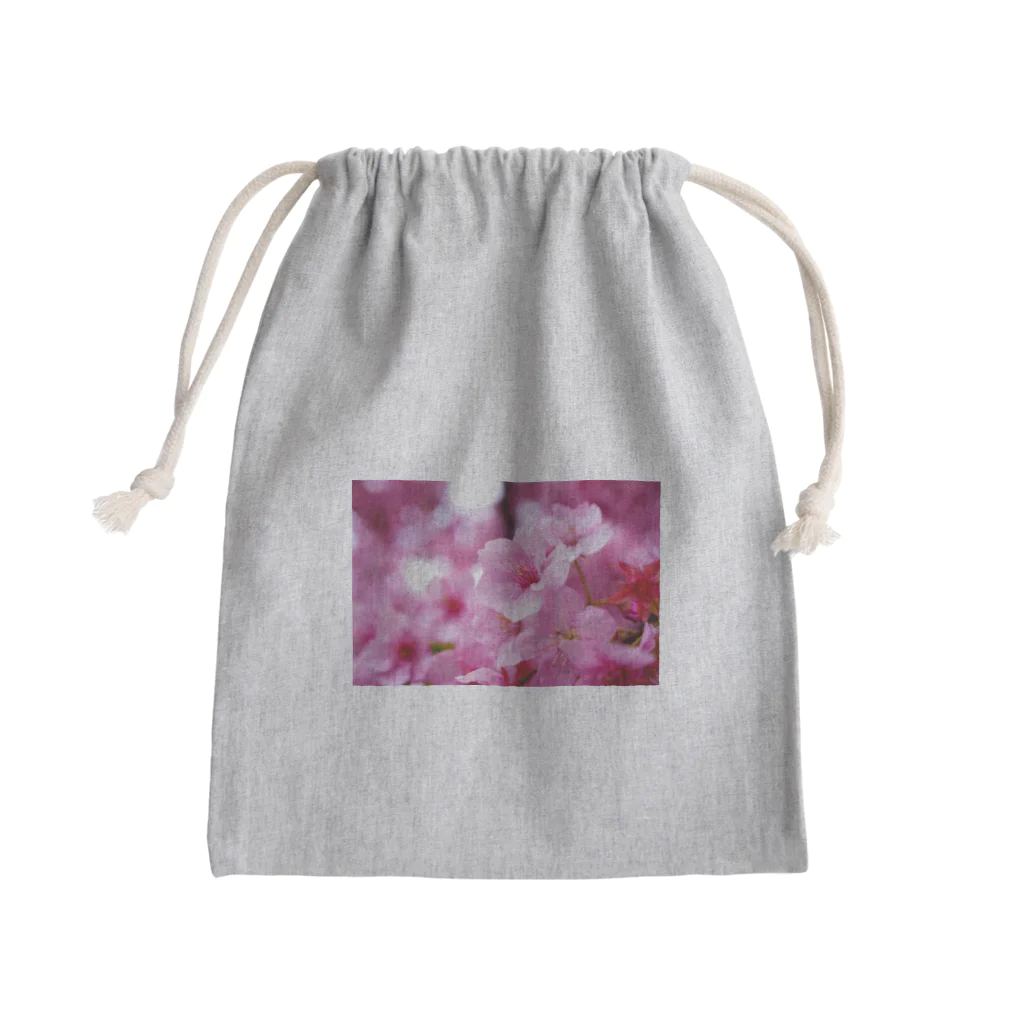 青空骨董市の永遠の桜 -思いを託して- Mini Drawstring Bag