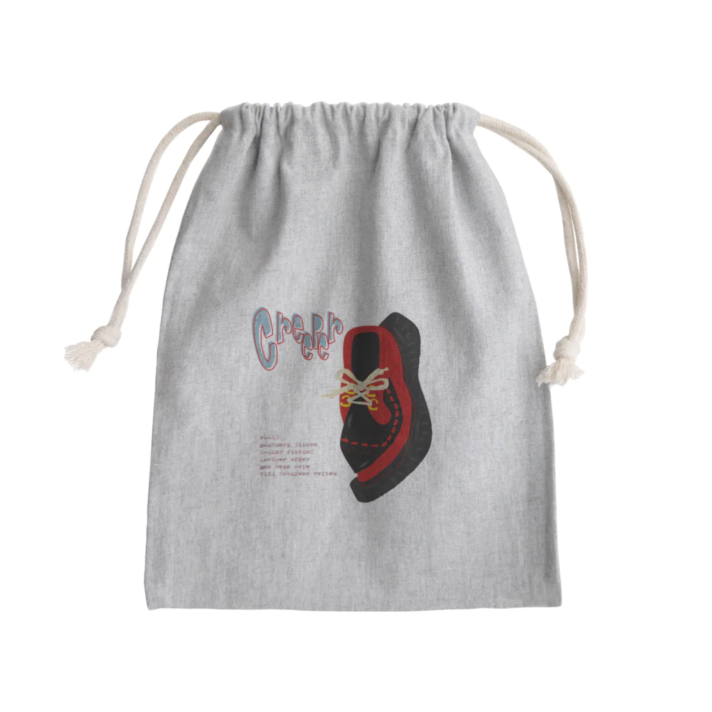 garbage which burnsのクリーパー Mini Drawstring Bag