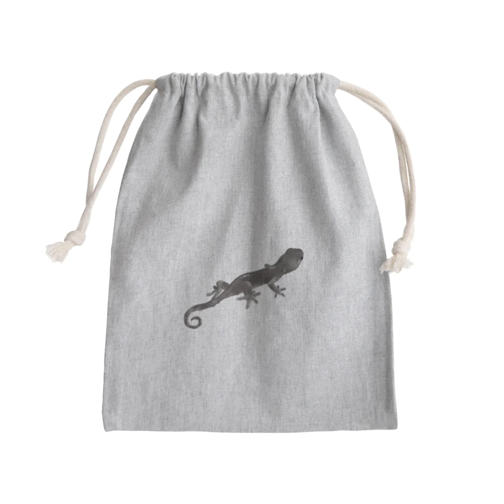 ktnkkのヤモリのきんちゃく🦎 Mini Drawstring Bag