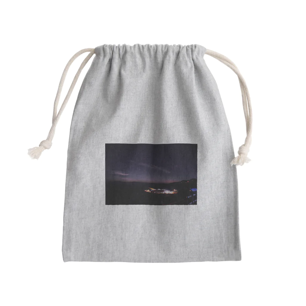 Mdk22の四国カルストの夜 Mini Drawstring Bag