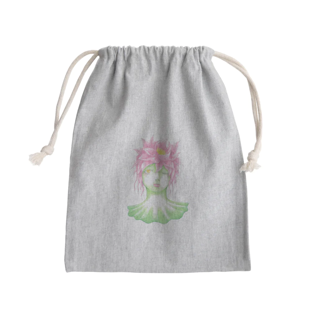 花信風のお店の蓮の精 Mini Drawstring Bag