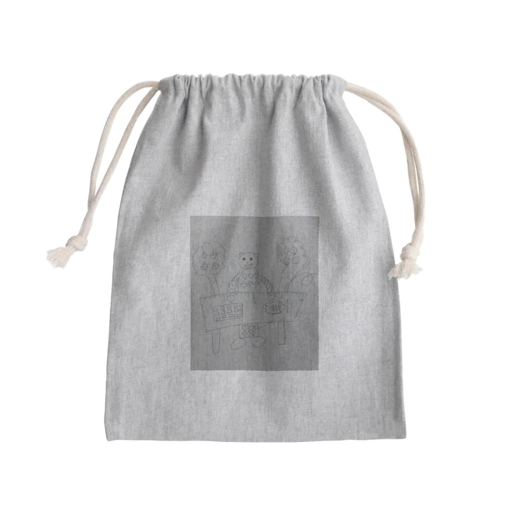 friendsの絵が下手な友達の絵 Mini Drawstring Bag