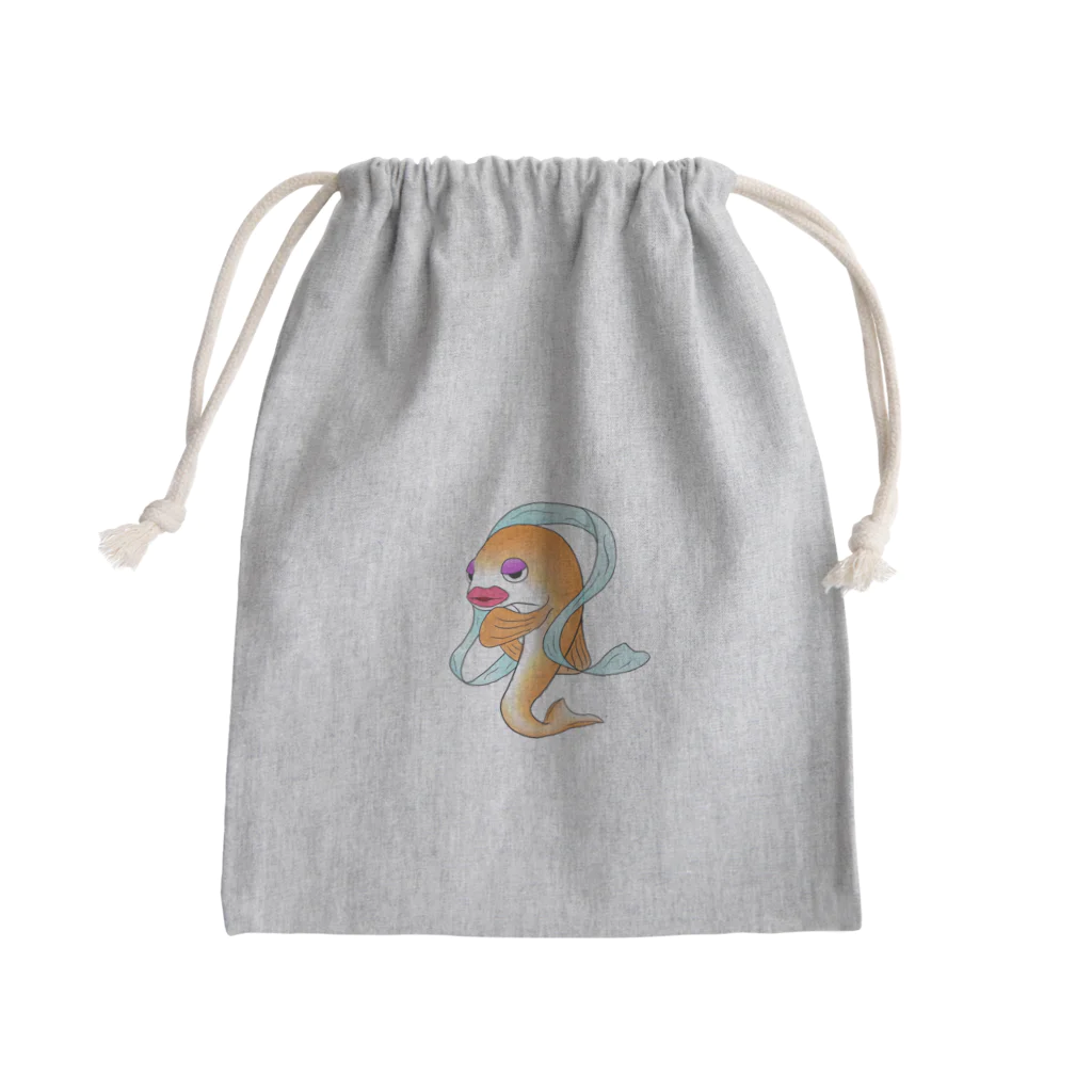 たいやきのメダカ(楊貴妃)  Mini Drawstring Bag