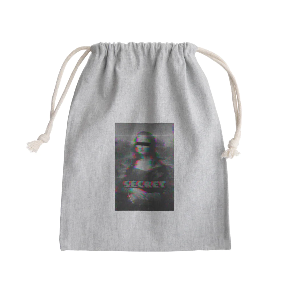 センジュの匿名性 Mini Drawstring Bag