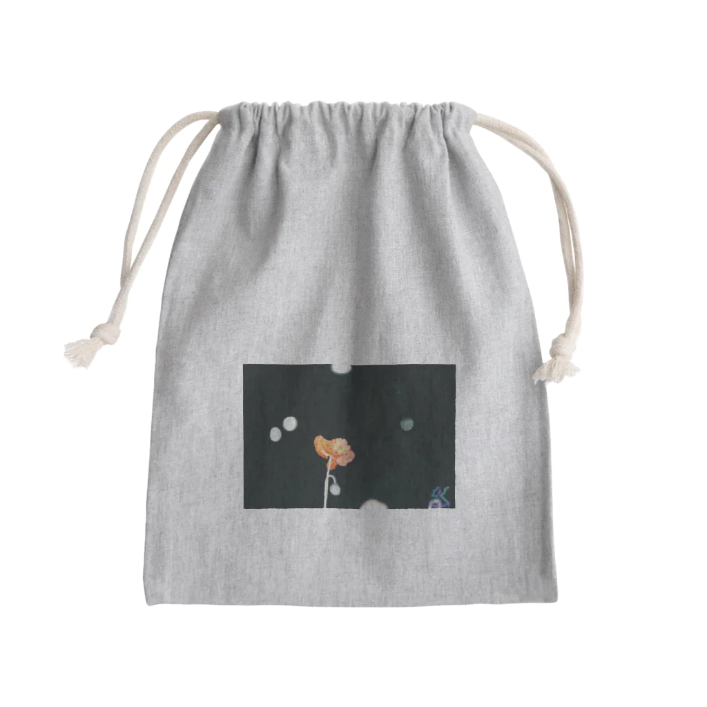 KST Kaede s TieriaのKST 黒宇宙 Mini Drawstring Bag