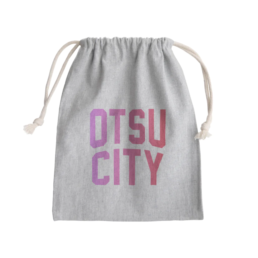 JIMOTO Wear Local Japanの大津市 OTSU CITY Mini Drawstring Bag