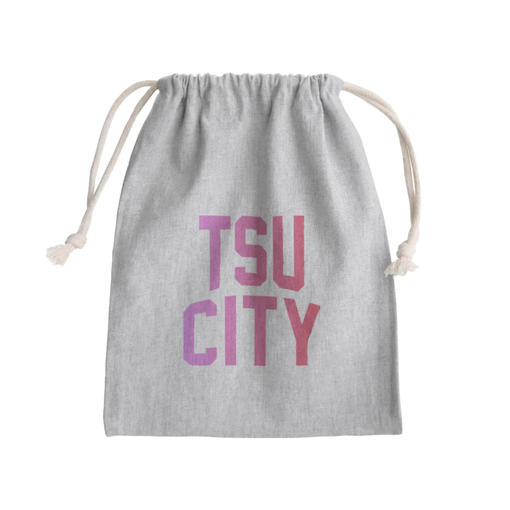 JIMOTOE Wear Local Japanの津市 TSU CITY Mini Drawstring Bag