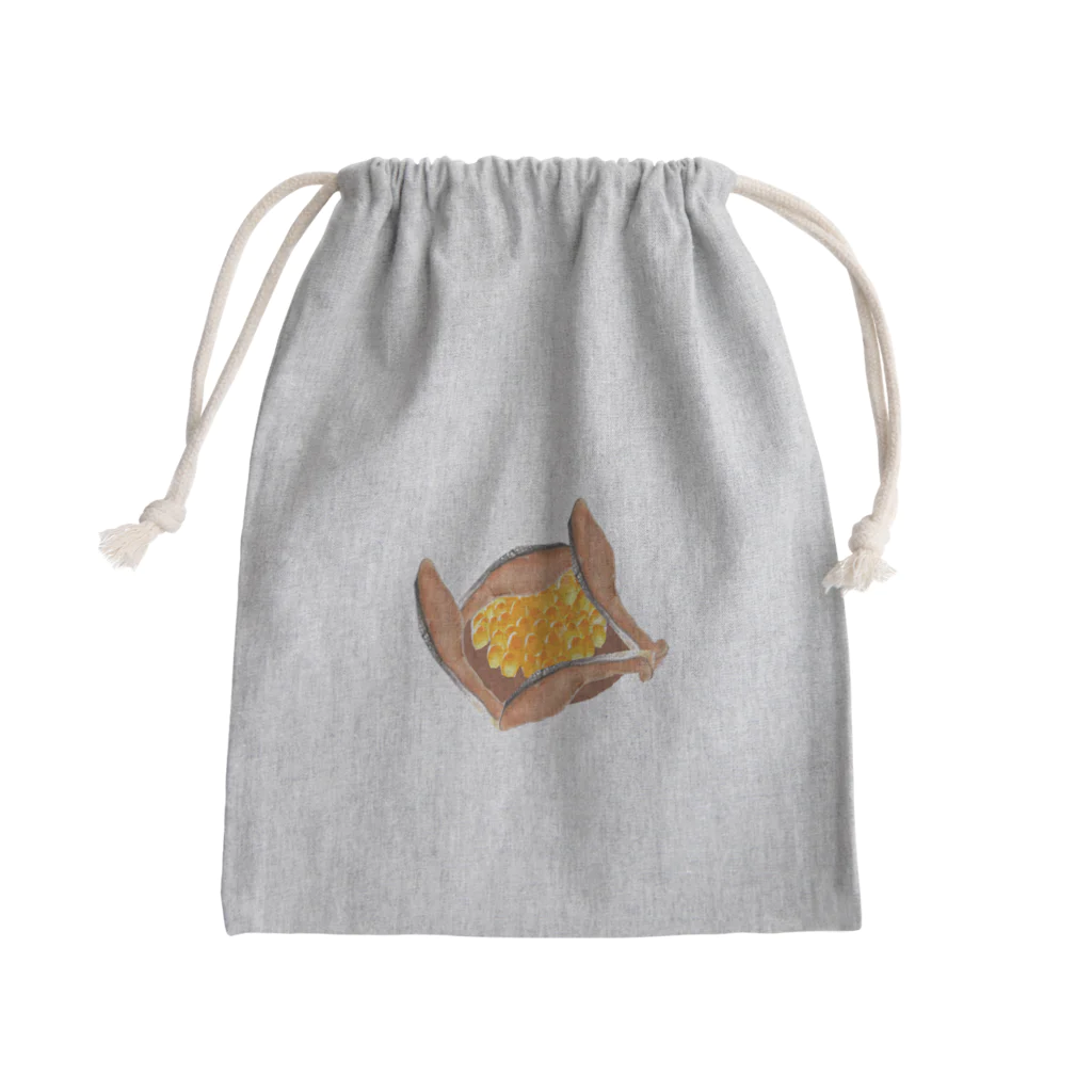 Danke Shoot Coffeeのはらこ飯 Mini Drawstring Bag