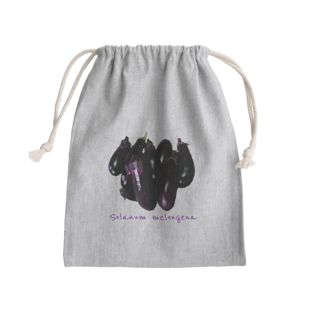 でおきしりぼ子の実験室の進撃の秋茄子🍆 Mini Drawstring Bag