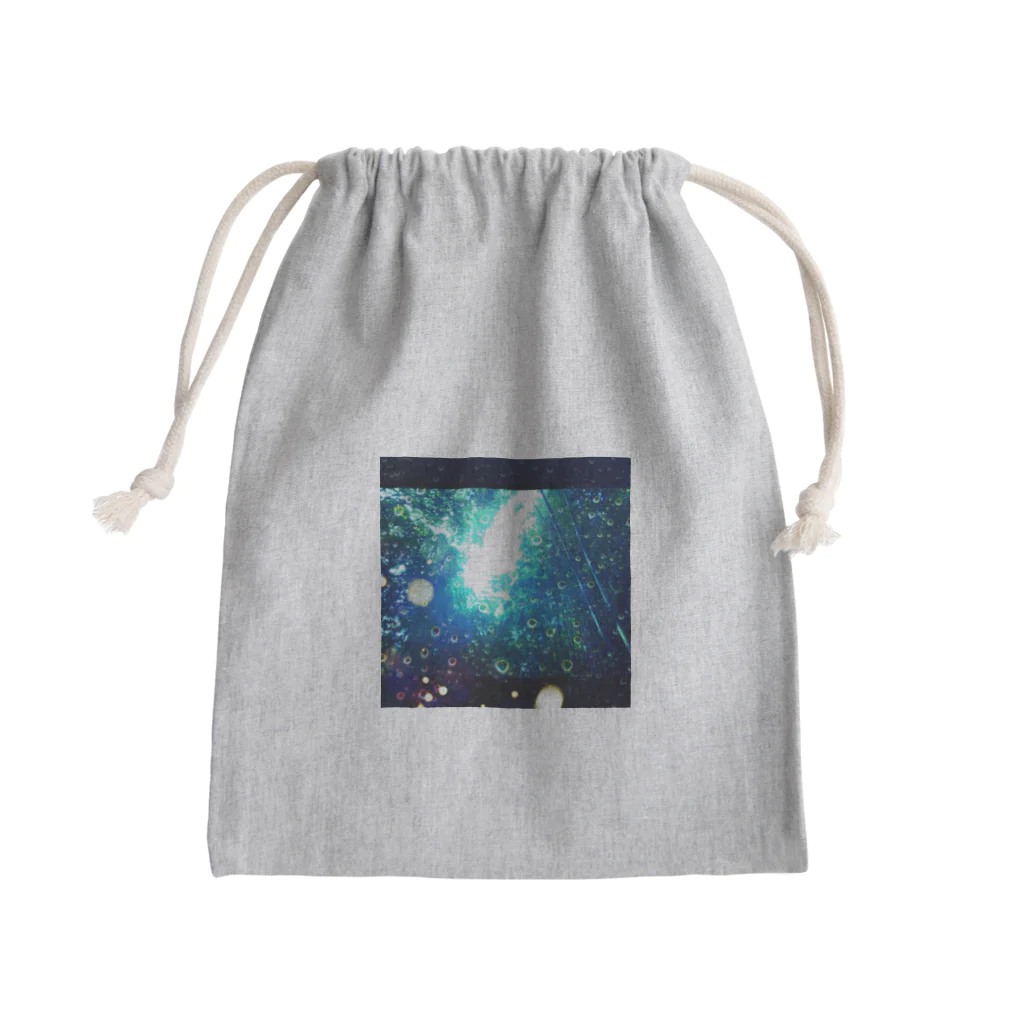 サトリアートの泡光 Mini Drawstring Bag