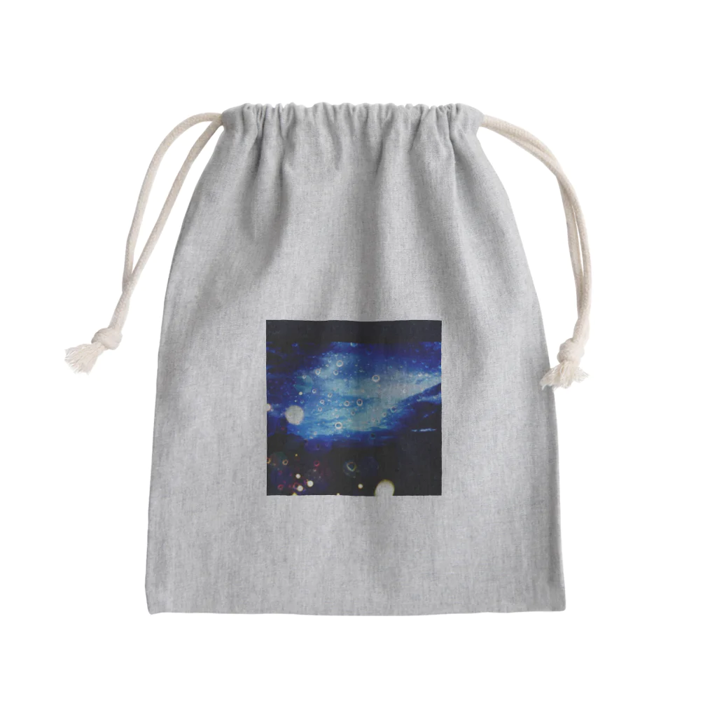 サトリアートの泡空 Mini Drawstring Bag