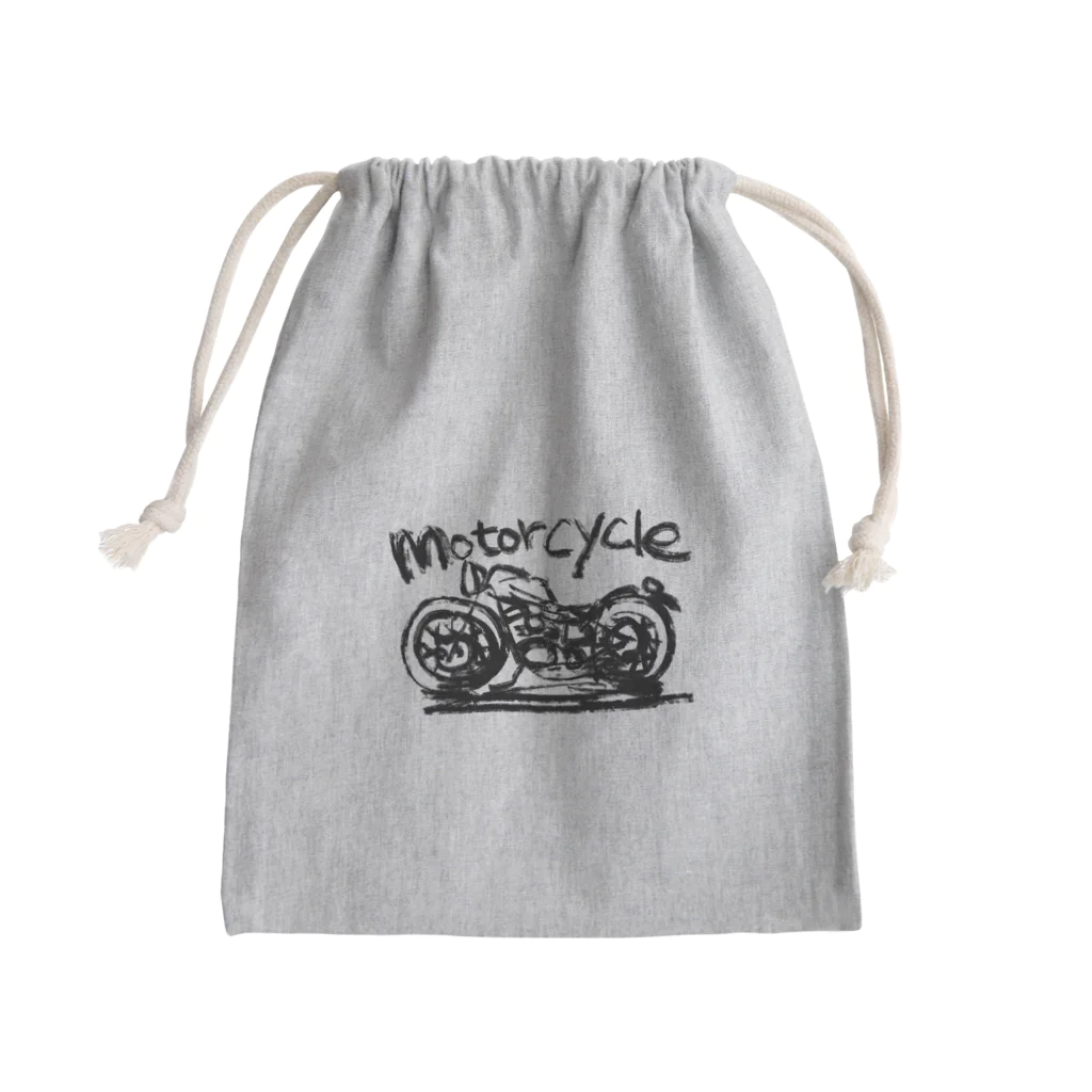 スタジオばんやのモーターサイクル線 Mini Drawstring Bag