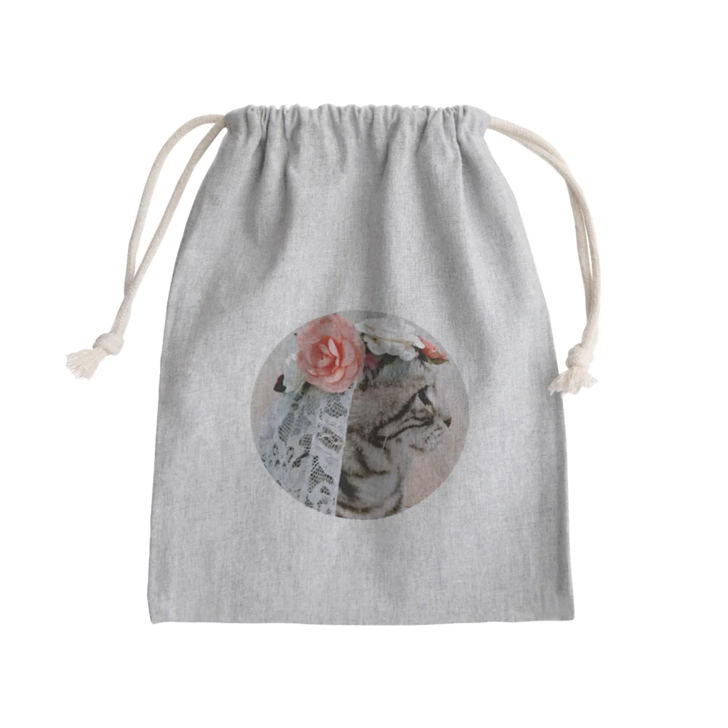 ぐうライショップのぐう子の嫁入り Mini Drawstring Bag