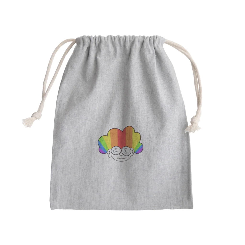 まる雄🍃🥜🐶のまる雄くん必需品 Mini Drawstring Bag