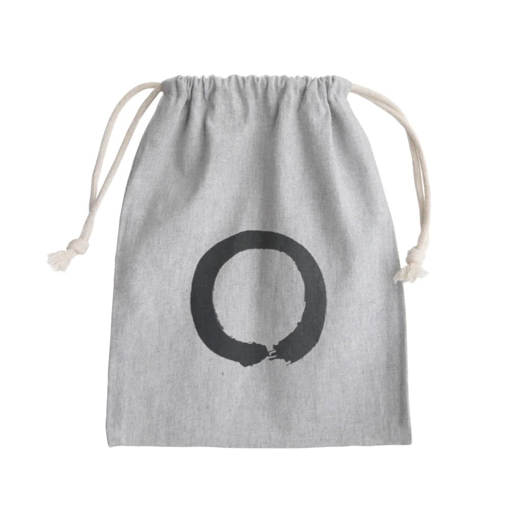 一期一会の一円相 Mini Drawstring Bag