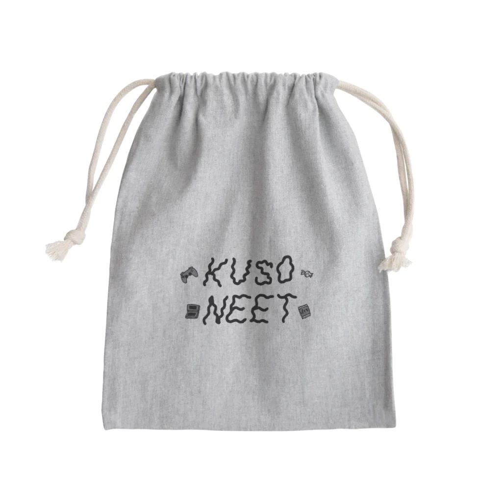 ゆぴぴのニート万歳 Mini Drawstring Bag