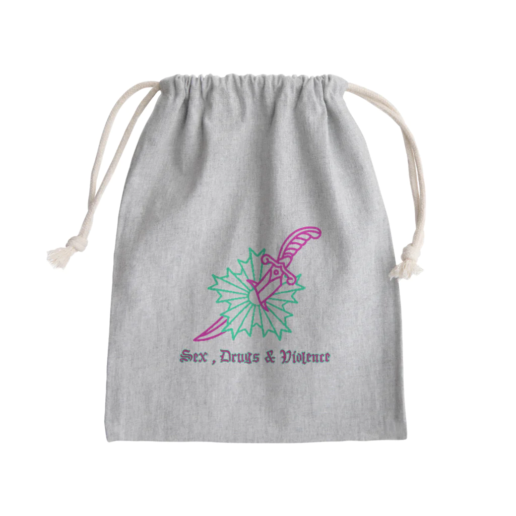 PSYCHEDELIC ART Y&AのPSYCHEDELIC Mini Drawstring Bag