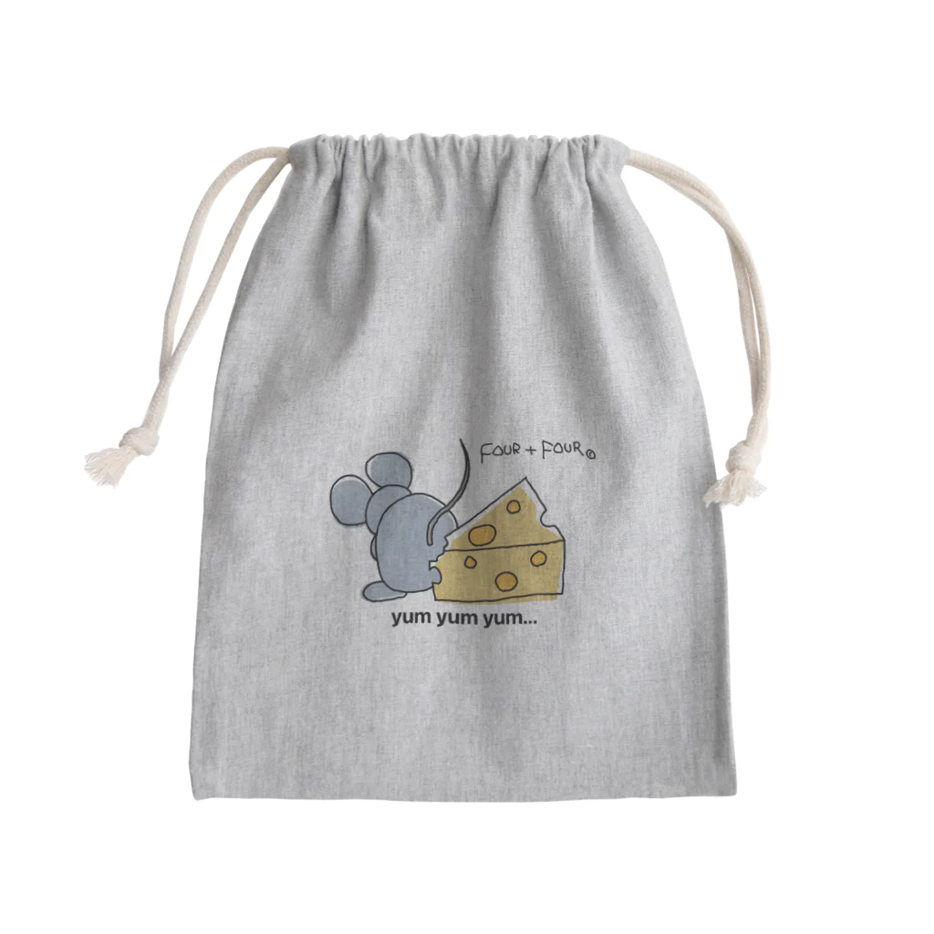 FOUR＋FOURのネズミくん Mini Drawstring Bag