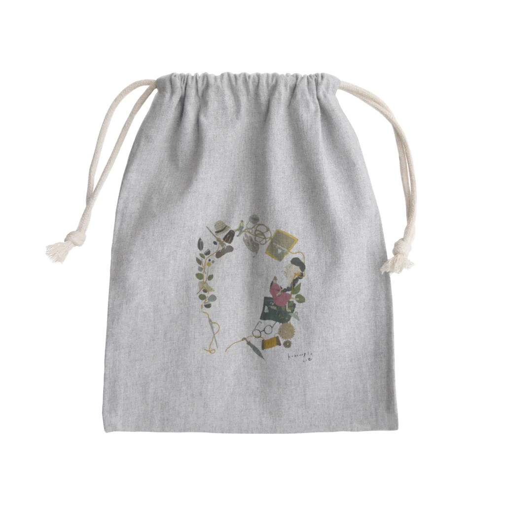 kodawarinoitoのKODAWARIのいと Mini Drawstring Bag