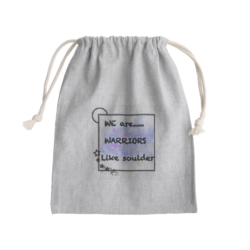 WOMXNLY(ウィミンリー)の大胆不敵な勇者 Mini Drawstring Bag