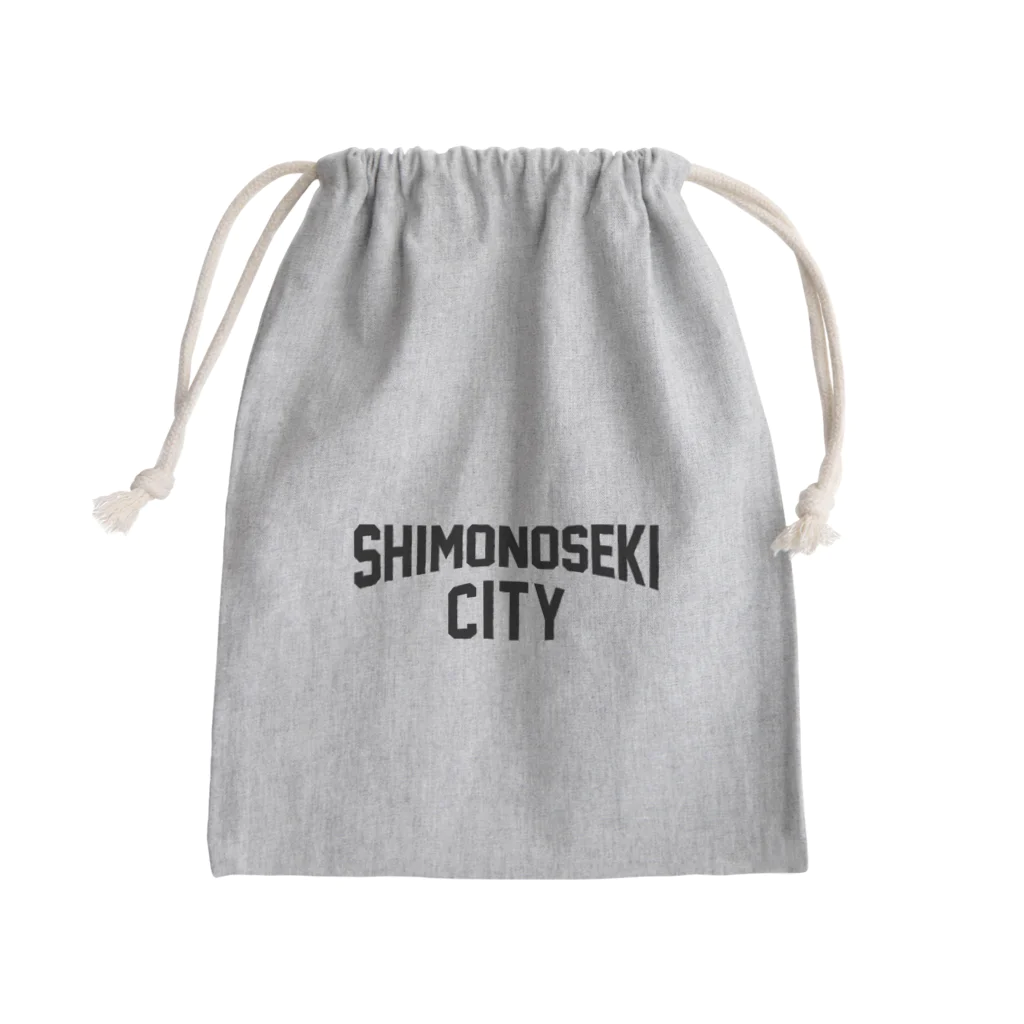 JIMOTOE Wear Local Japanの下関市 SHIMONOSEKI CITY Mini Drawstring Bag