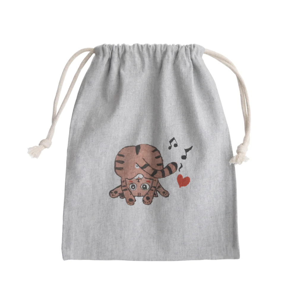 Wacchoのカマチョネコ Mini Drawstring Bag