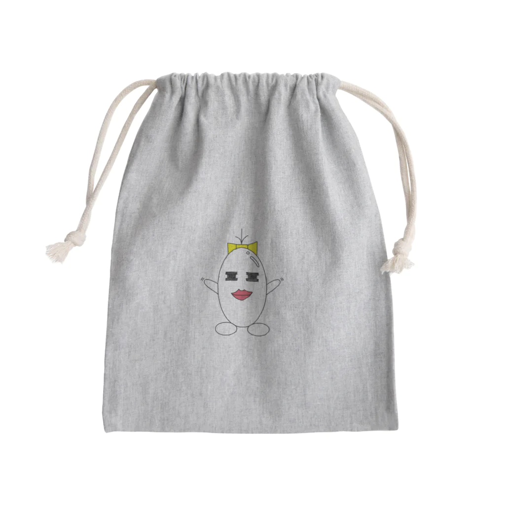 KIMOPIYOさんコーナーのKIMOPIYO Mini Drawstring Bag