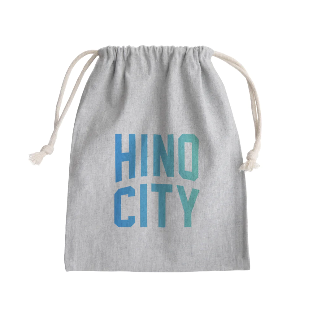 JIMOTO Wear Local Japanの日野市 HINO CITY きんちゃく