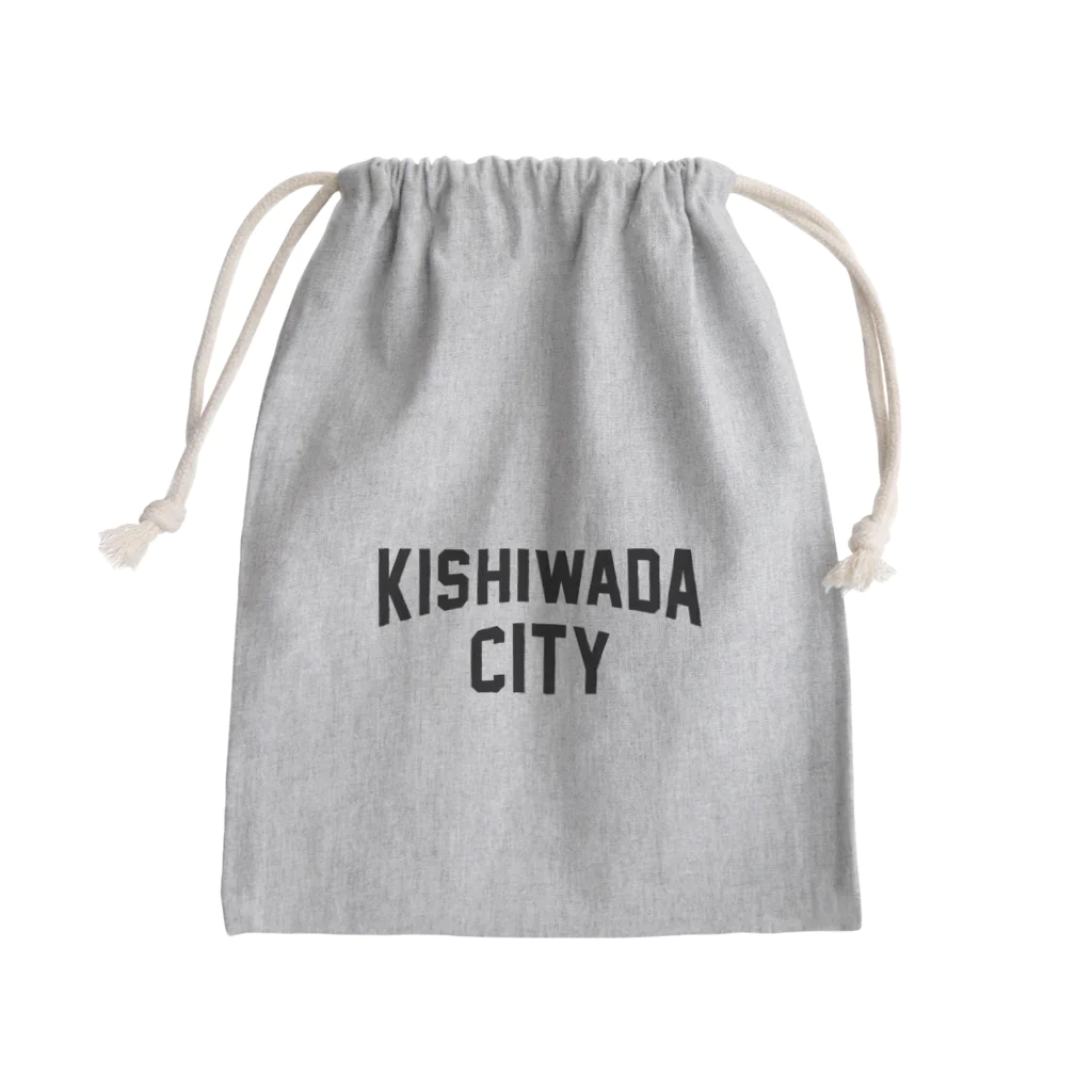 JIMOTO Wear Local Japanの岸和田市 KISHIWADA CITY Mini Drawstring Bag