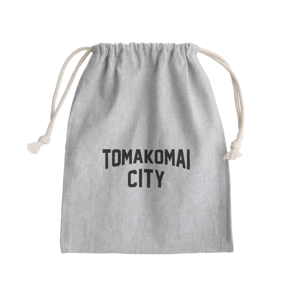 JIMOTOE Wear Local Japanの苫小牧市 TOMAKOMAI CITY Mini Drawstring Bag