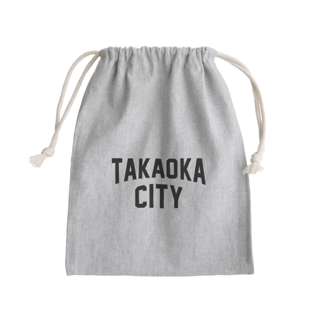 JIMOTO Wear Local Japanの高岡市 TAKAOKA CITY Mini Drawstring Bag