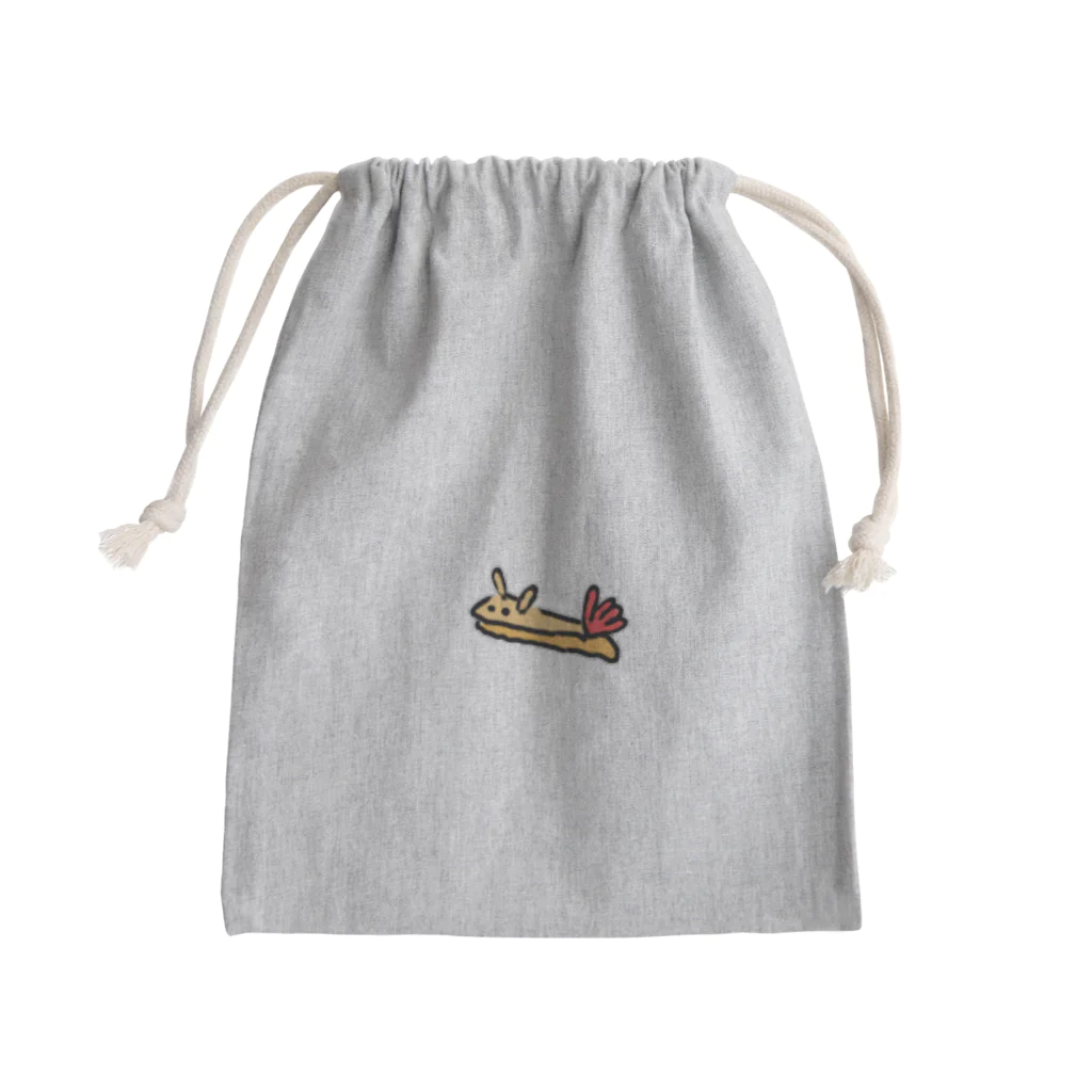 Lotusのエビフライウミウシ Mini Drawstring Bag