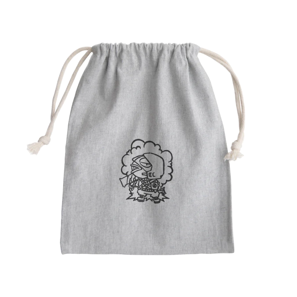 カリツォーの魚裏亜 Mini Drawstring Bag